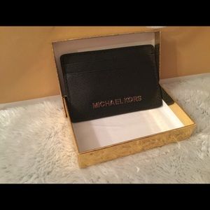 Michael Kors saffiano card holder